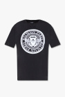 Balmain Kids short sleeve logo print T-shirt