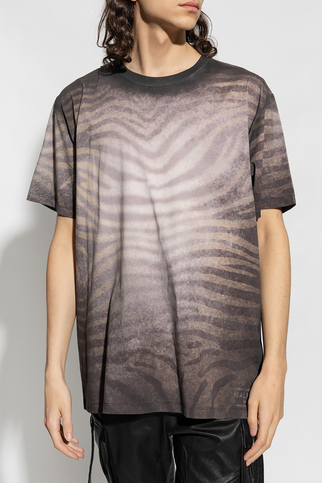 Balmain T-shirt with animal motif