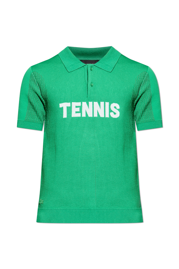 Ribbed polo od LACOSTE RUNWAY