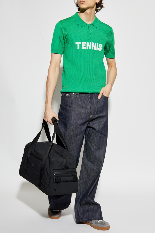 LACOSTE RUNWAY Polo acanalado