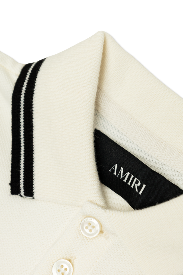 Amiri Kids Polo con estampado