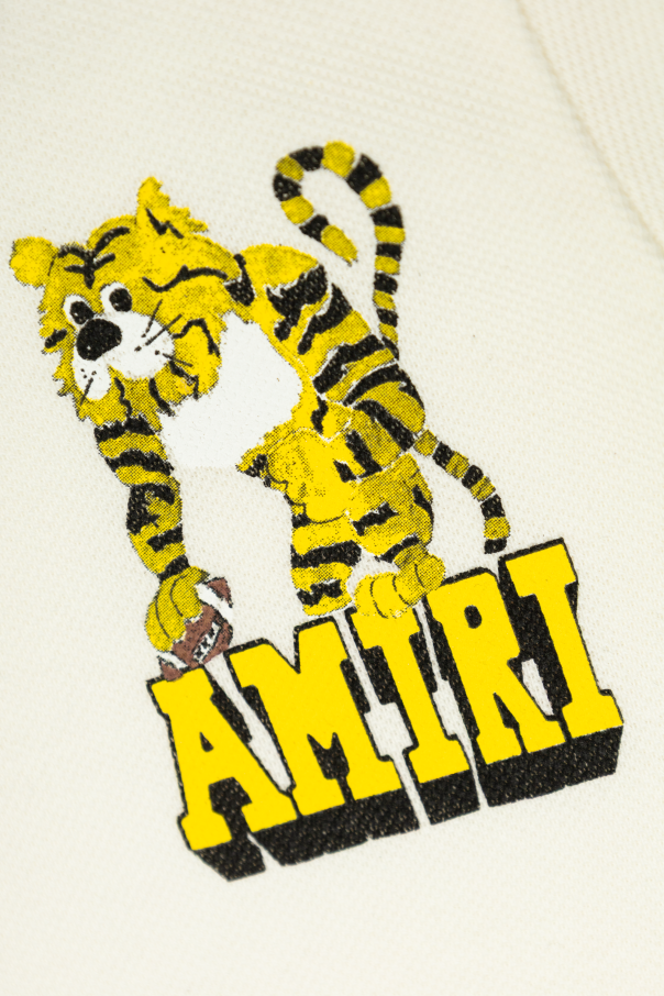 Amiri Kids Polo con estampado