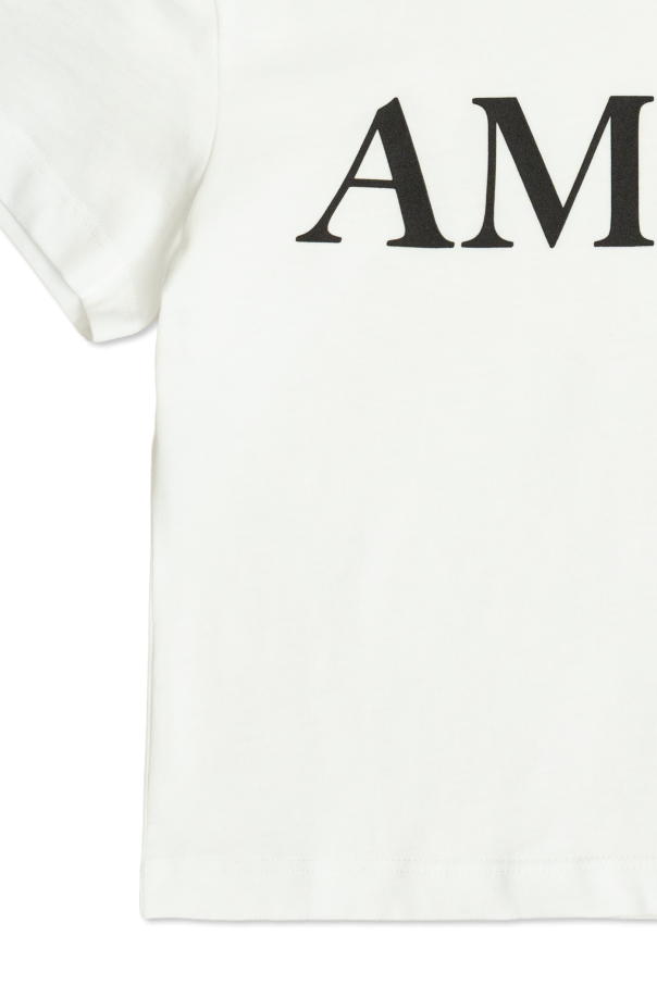 Amiri Kids Camiseta con logo
