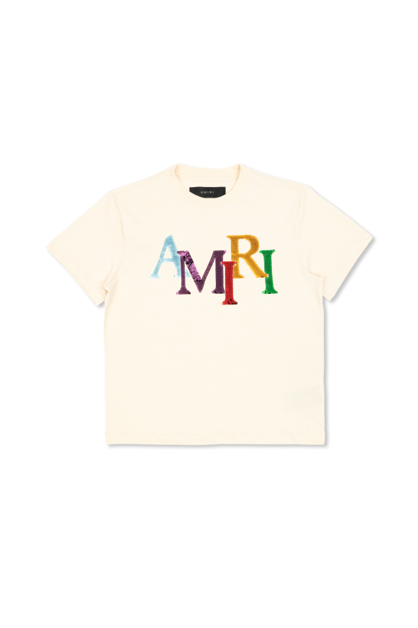 Amiri Kids T-shirt z logo