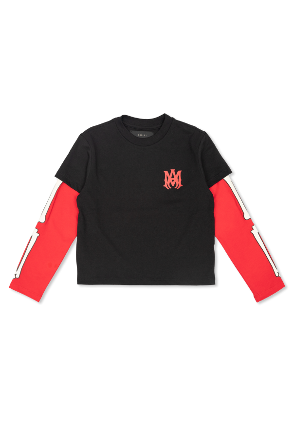 Amiri Kids T-shirt z logo