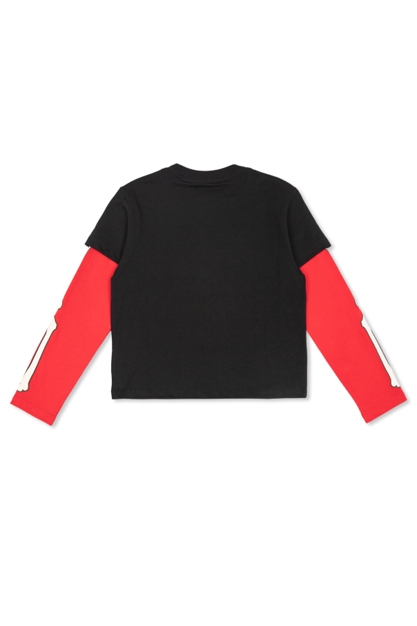 Amiri Kids T-shirt z logo