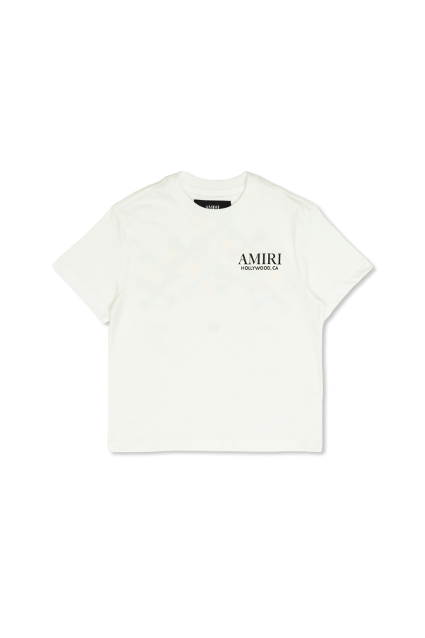 T-shirt with colorful print od Amiri Kids
