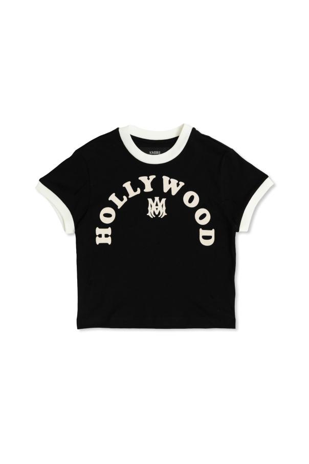 T-shirt with a velvet-finish print, zdjęcie 1 T-shirt with a velvet-finish print od Amiri Kids