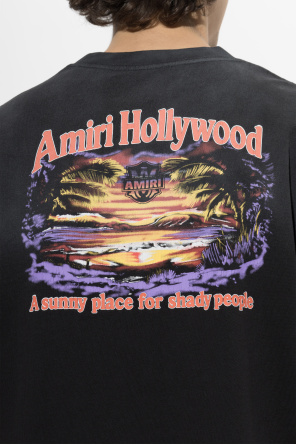 Amiri T-shirt com estampado