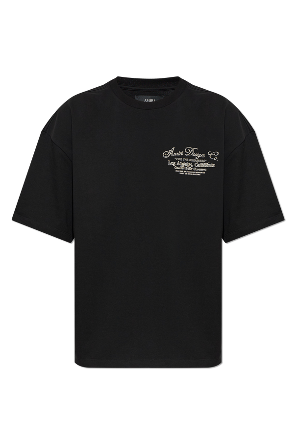 T-shirt with logo od Amiri