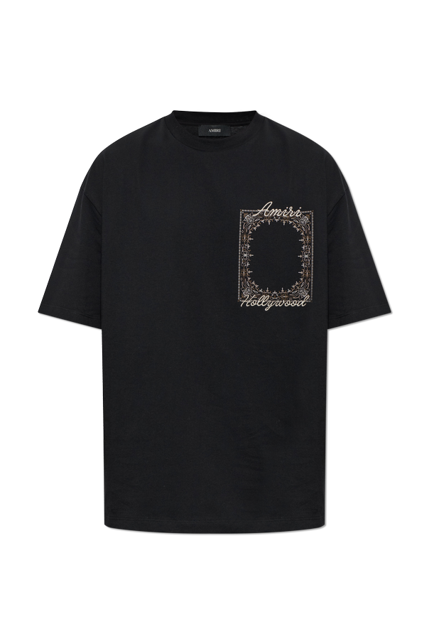 T-shirt with logo od Amiri