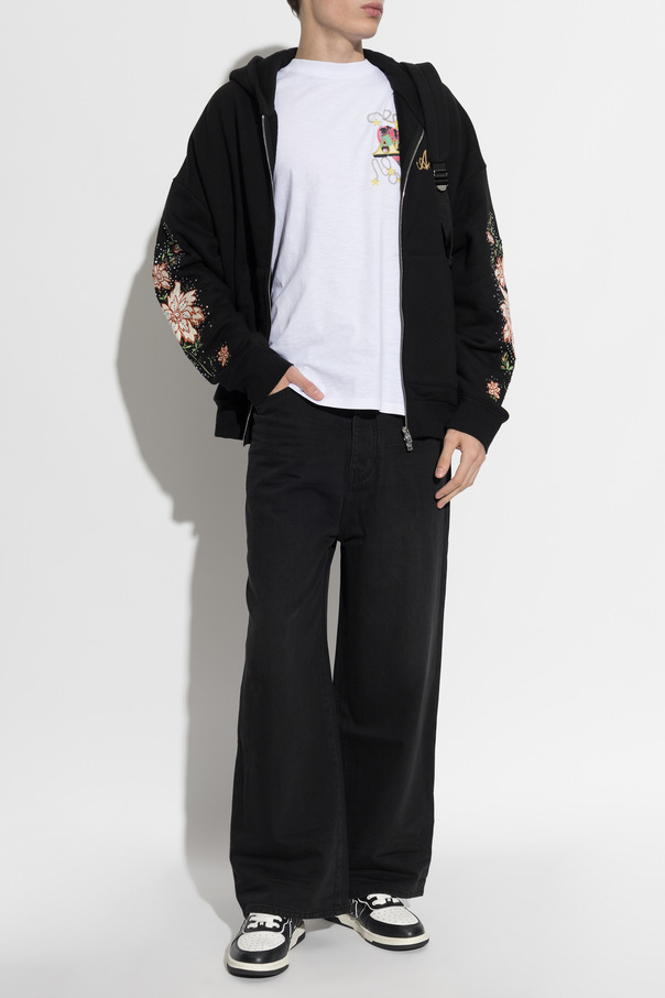 Amiri Camiseta con estampado colorido