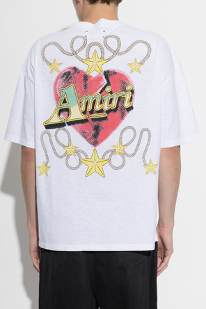 Amiri Camiseta con estampado colorido