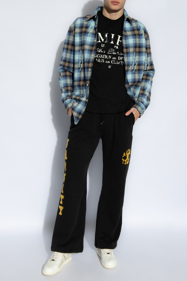Amiri Tommy Hilfiger Completo da casa con T-shirt e pantaloncini blu