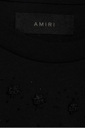 Amiri T-shirt z aplikacją