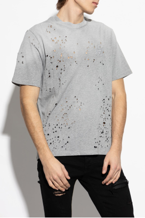 Amiri T-shirt with vintage effect