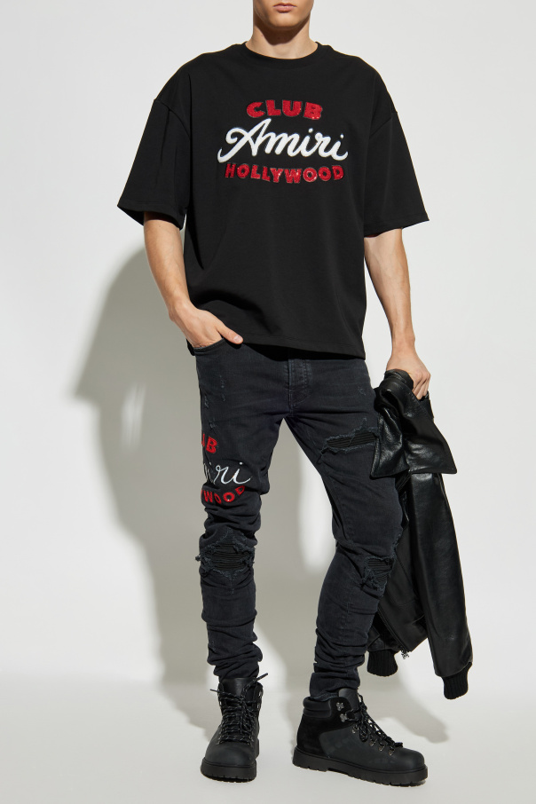 Amiri Camiseta con logo
