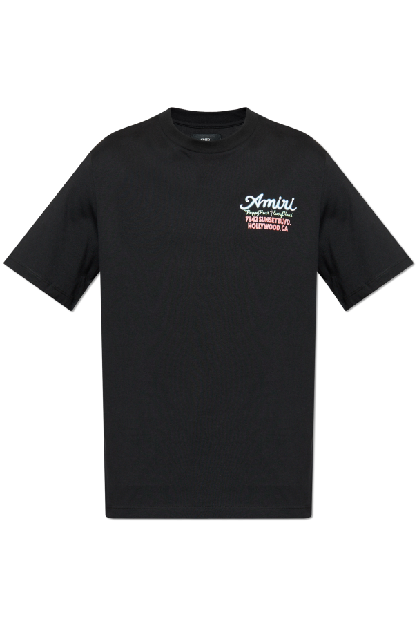 T-shirt with colorful print od Amiri