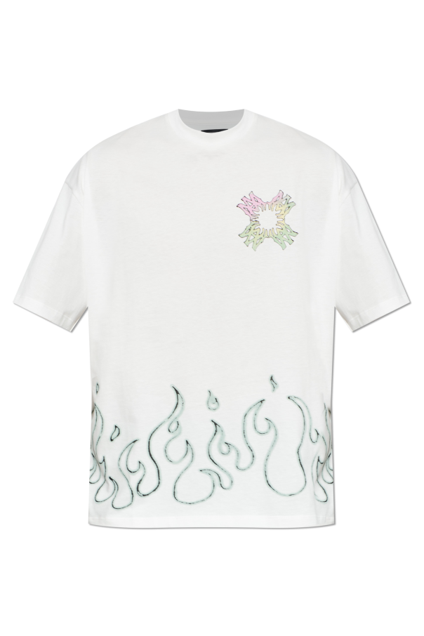 T-shirt with print od Amiri