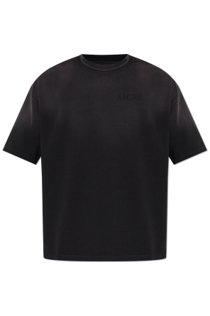 Camiseta con estampado colorido en la espalda