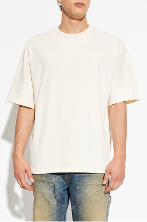 Amiri Camiseta con estampado colorido en la espalda