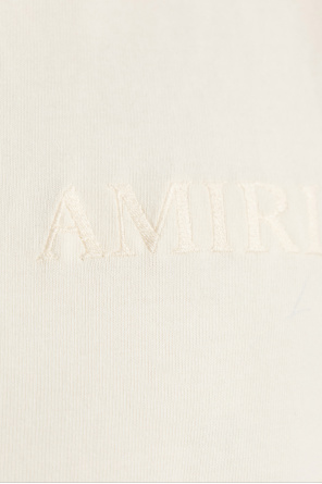 Amiri Camiseta con estampado colorido en la espalda