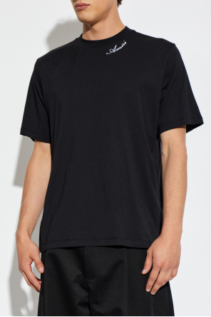 Amiri T-shirt com logótipo bordado