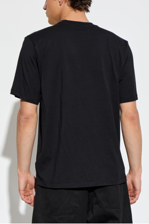 Amiri T-shirt com logótipo bordado