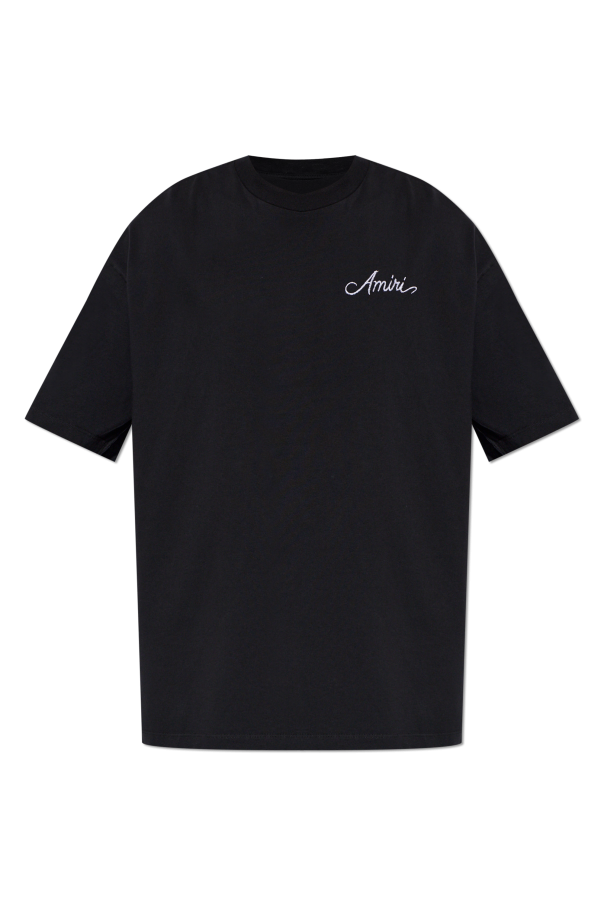 T-shirt with back print od Amiri