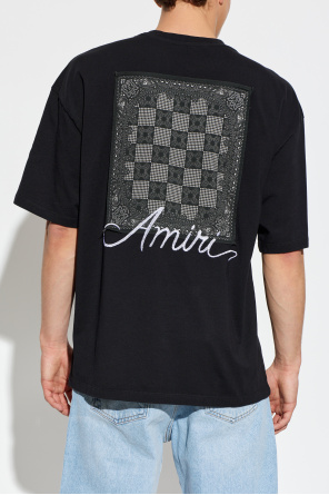 Amiri T-shirt with back print