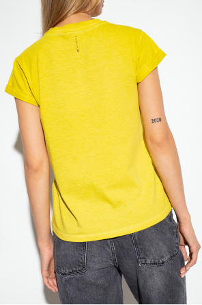 AllSaints T-shirt z bawełny organicznej ‘Anna’