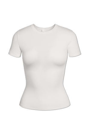 T-shirt o dopasowanym kroju