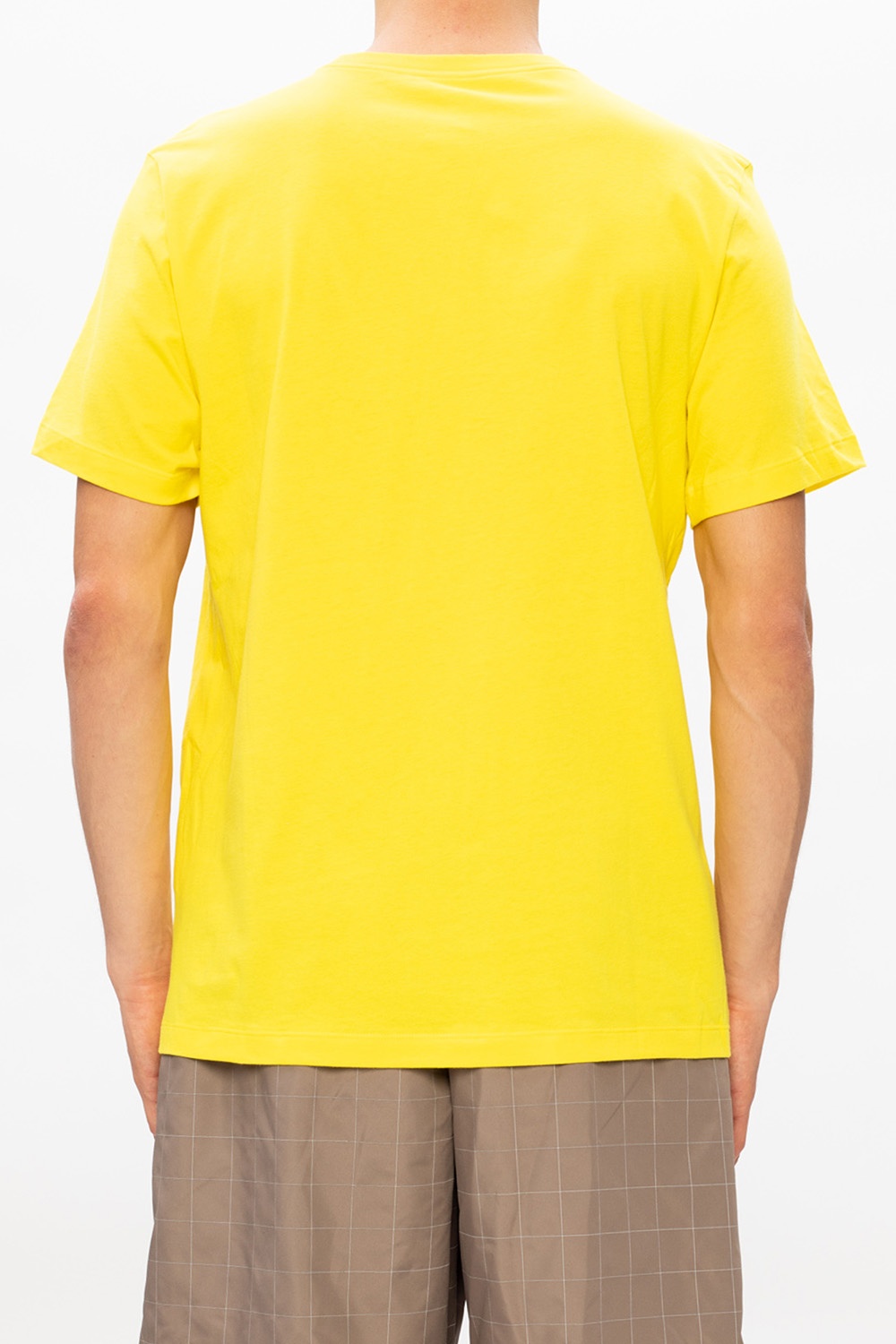 opti yellow nike shirt