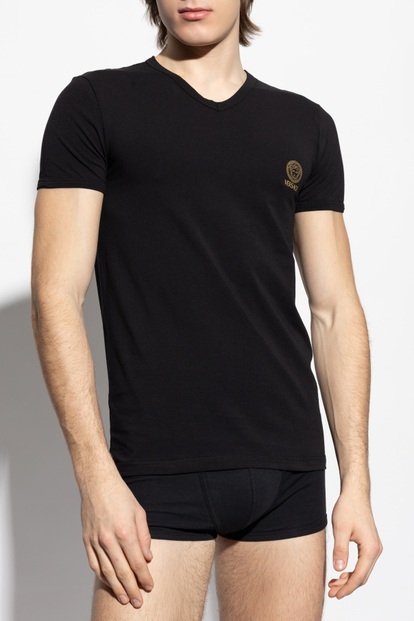 Versace Lingerie T-shirt with V-neck