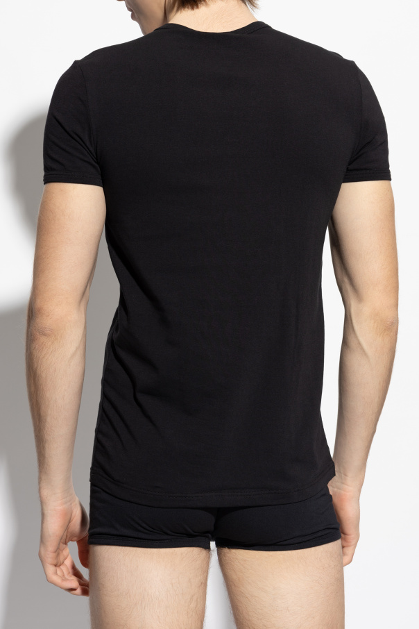 Versace Lingerie T-shirt with V-neck
