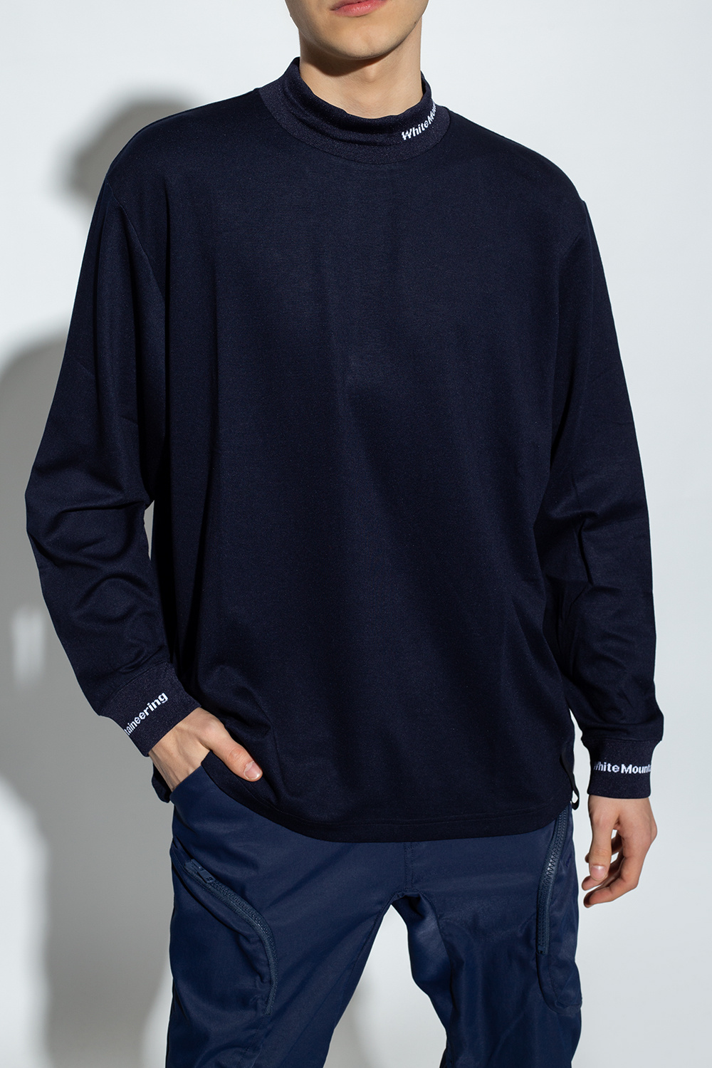 White Mountaineering T-shirt with long sleeves