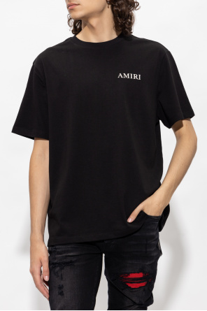 Amiri Long Sleeve Classic Fit Gingham Plaid Heathered Woven Shirt