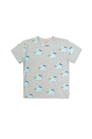 T-shirt with bunny motif