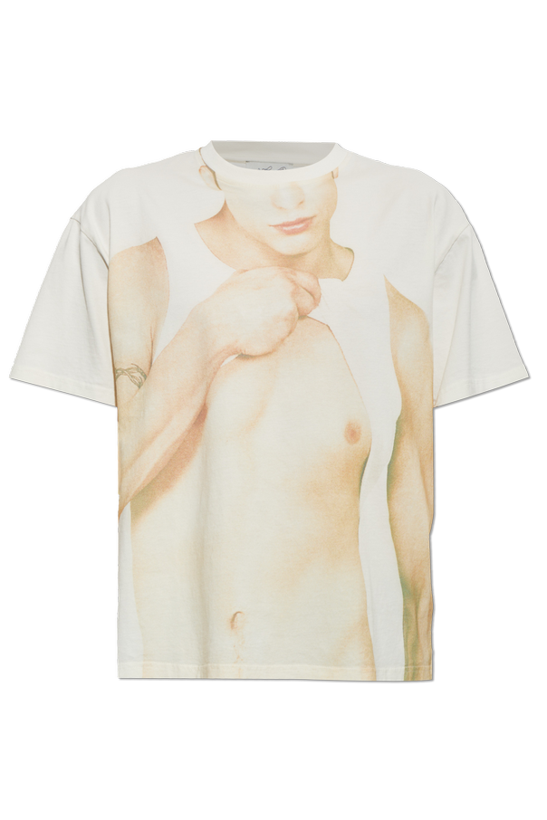 T-shirt with print od CARNE BOLLENTE