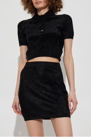 Amiri Patterned polo shirt