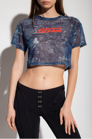 Diesel 'AWTEE-BRIIZE-WT28' cropped top