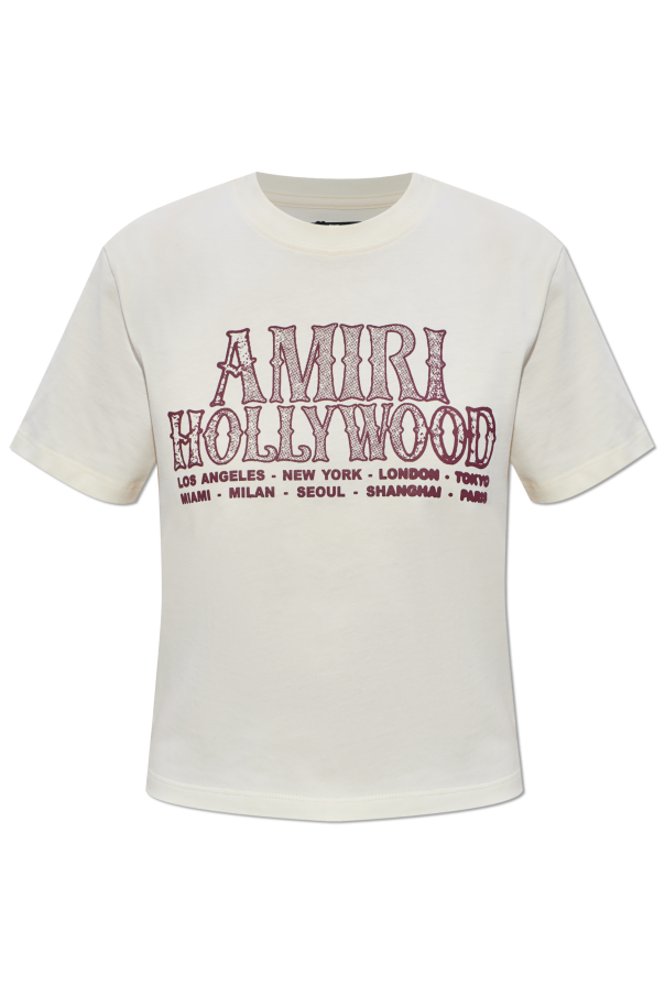 T-shirt with logo od Amiri