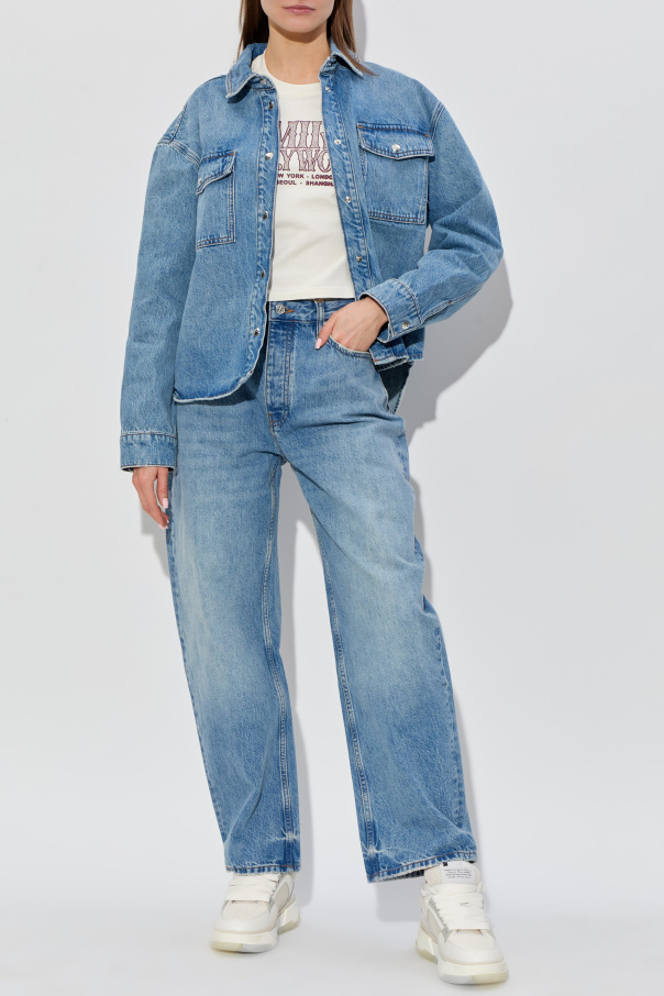 Amiri Camiseta con logo