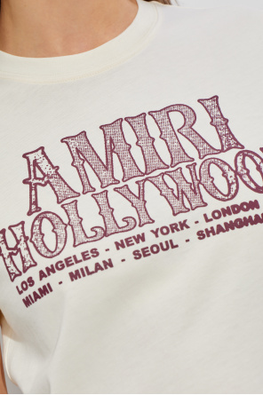 Amiri Camiseta con logo