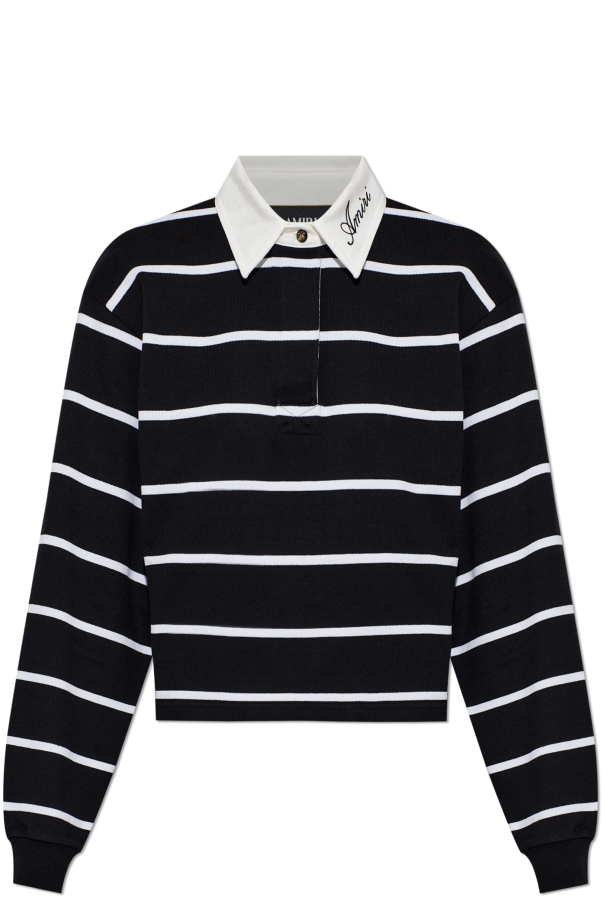 Striped pattern polo od Amiri