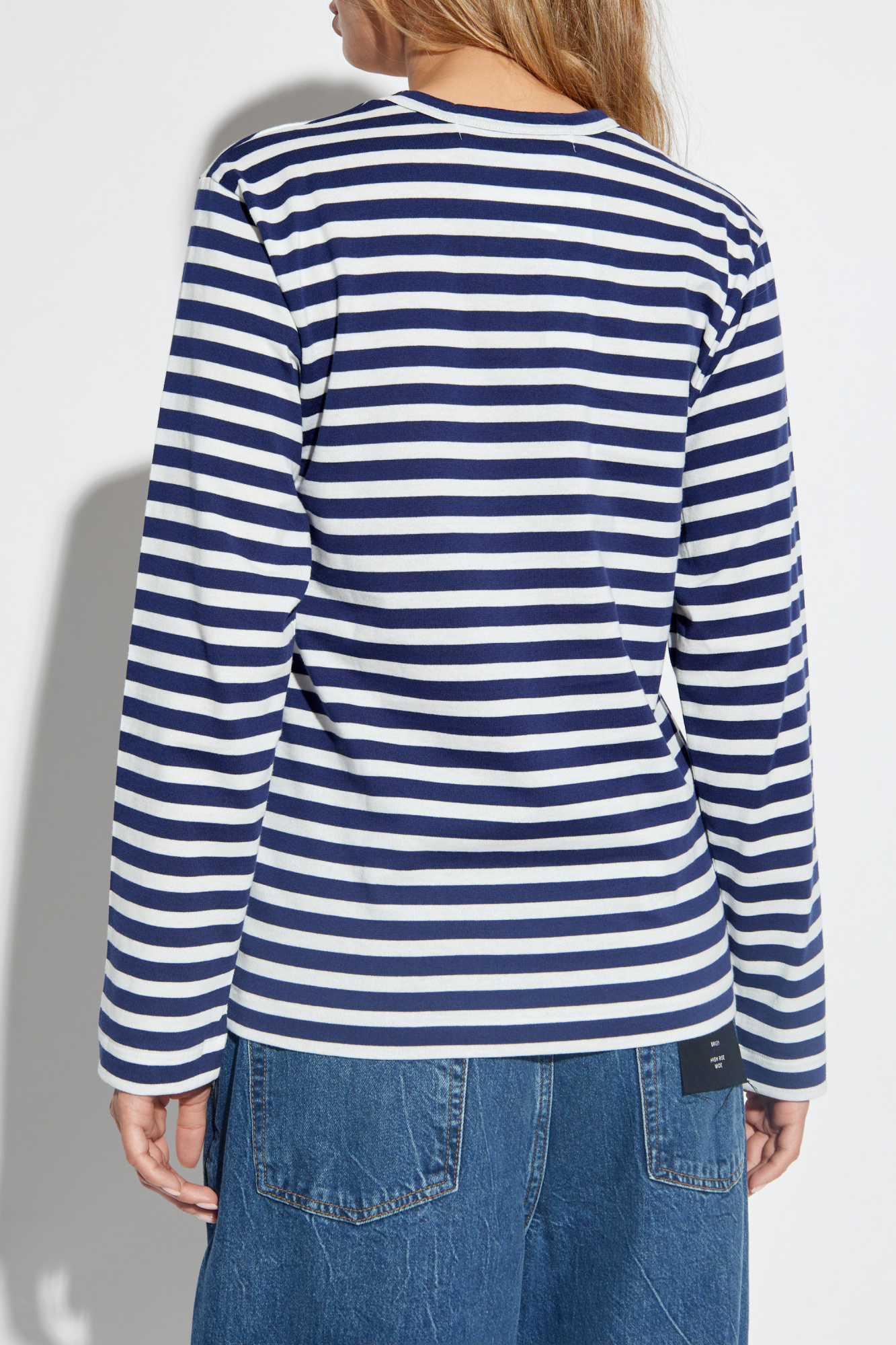 fendi wool turtleneck sweater Top with Stripe Pattern