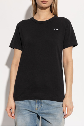 Comme des Garçons Play T-shirt with logo patch