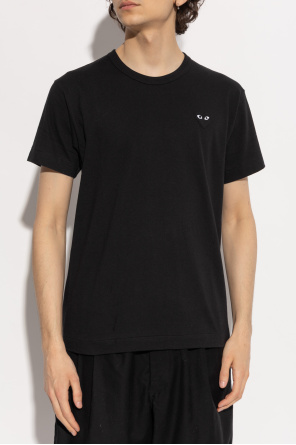 Comme des Garçons Play T-shirt with logo patch