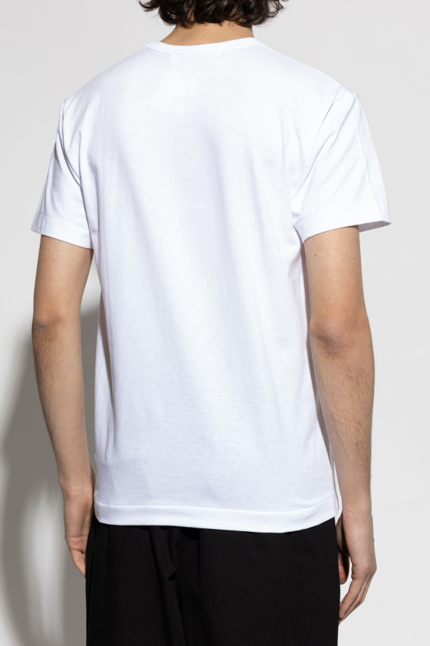 Comme des Garçons Play T-shirt with logo patch