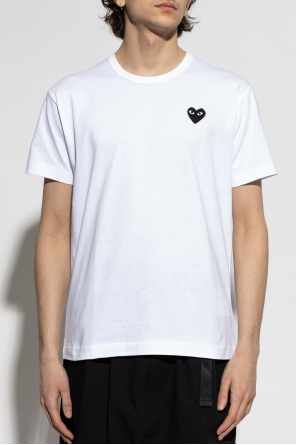 Comme des Garçons Play T-shirt with logo patch